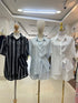 Summer Embroidered Half Sleeves Co-Ord Sets